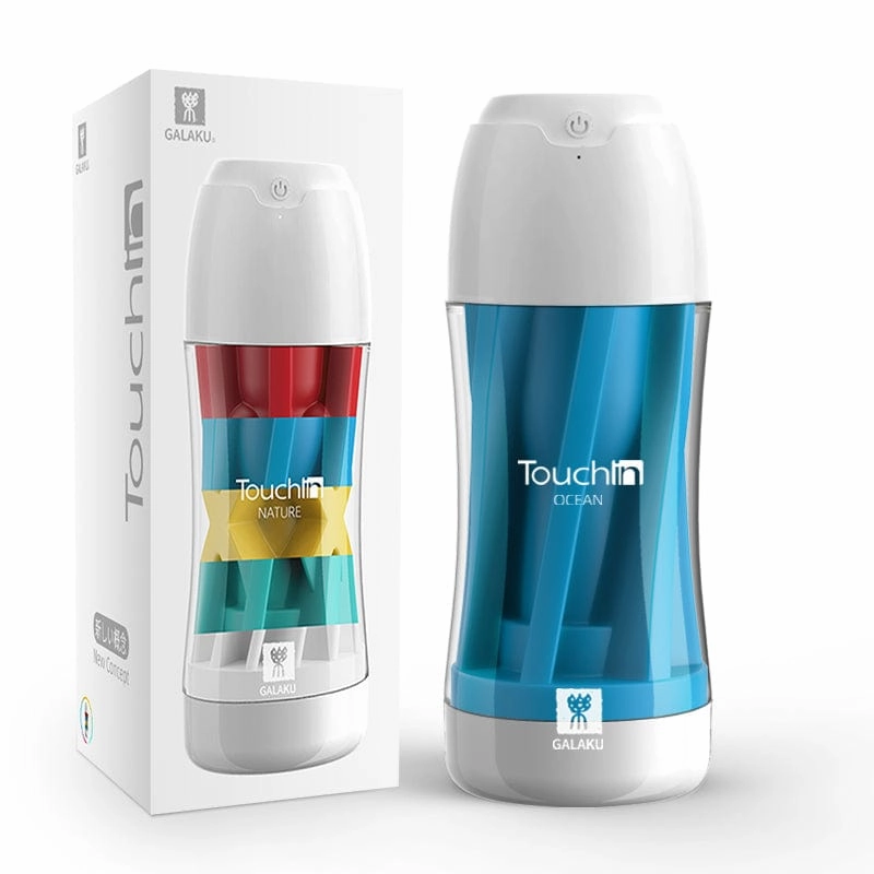 Galaku - Touch In Vibrating Masturbator Cup Stroker