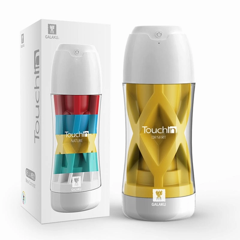 Galaku - Touch In Vibrating Masturbator Cup Stroker