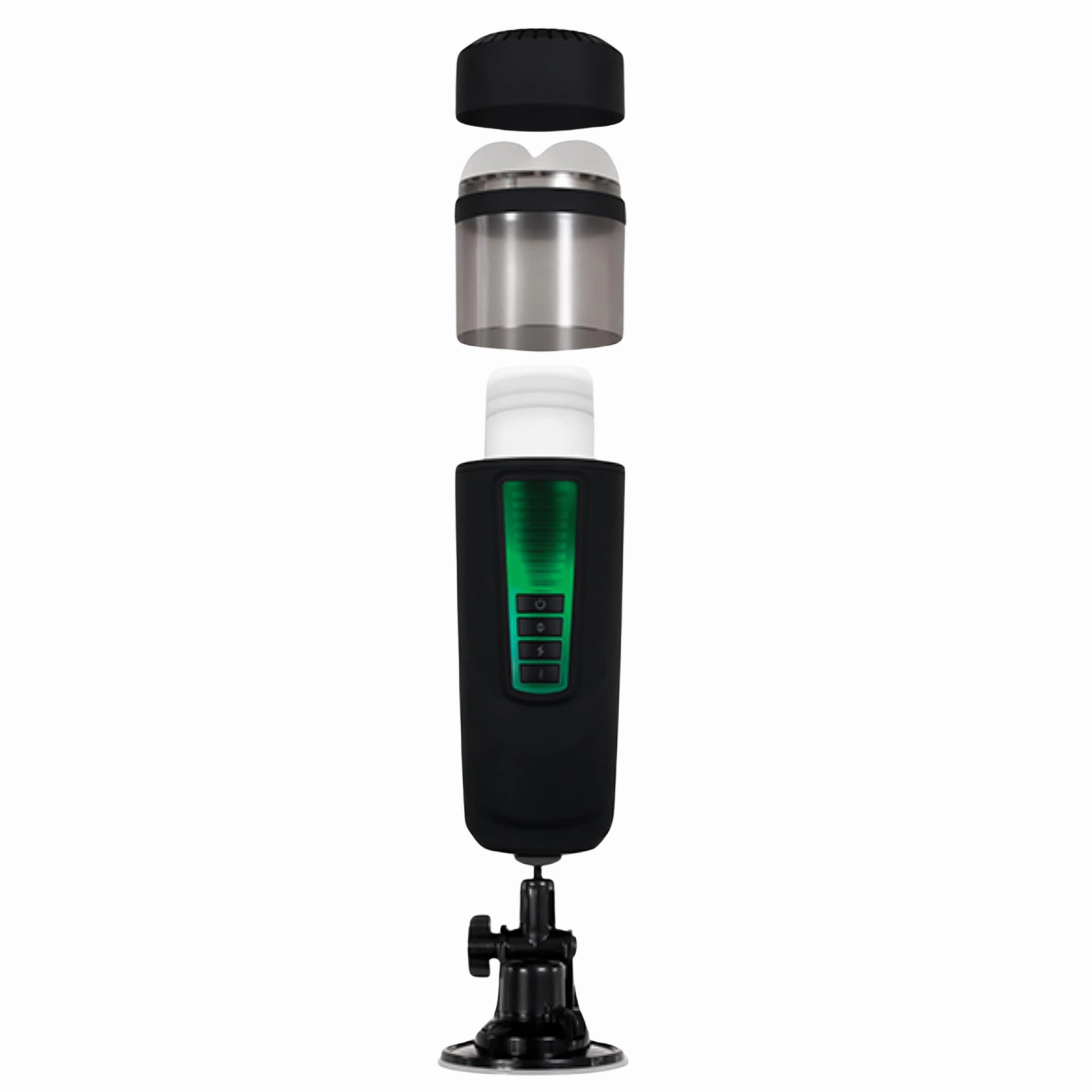 Gender X Message In A Bottle Rechargeable Thrusting Spinning Stroker