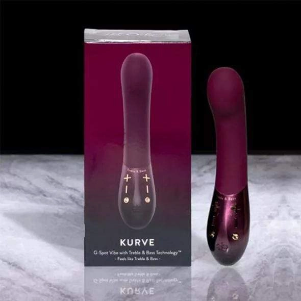 Hot Octopuss - Kurve G Spot Vibe With Treble and Bass Technology (Red)