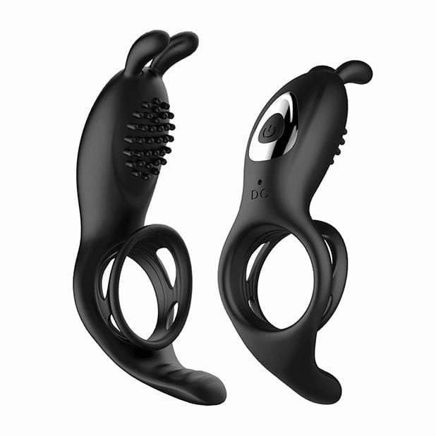 Hott Products - Bliss Hummingbird Vibrating Cock Ring (Black)
