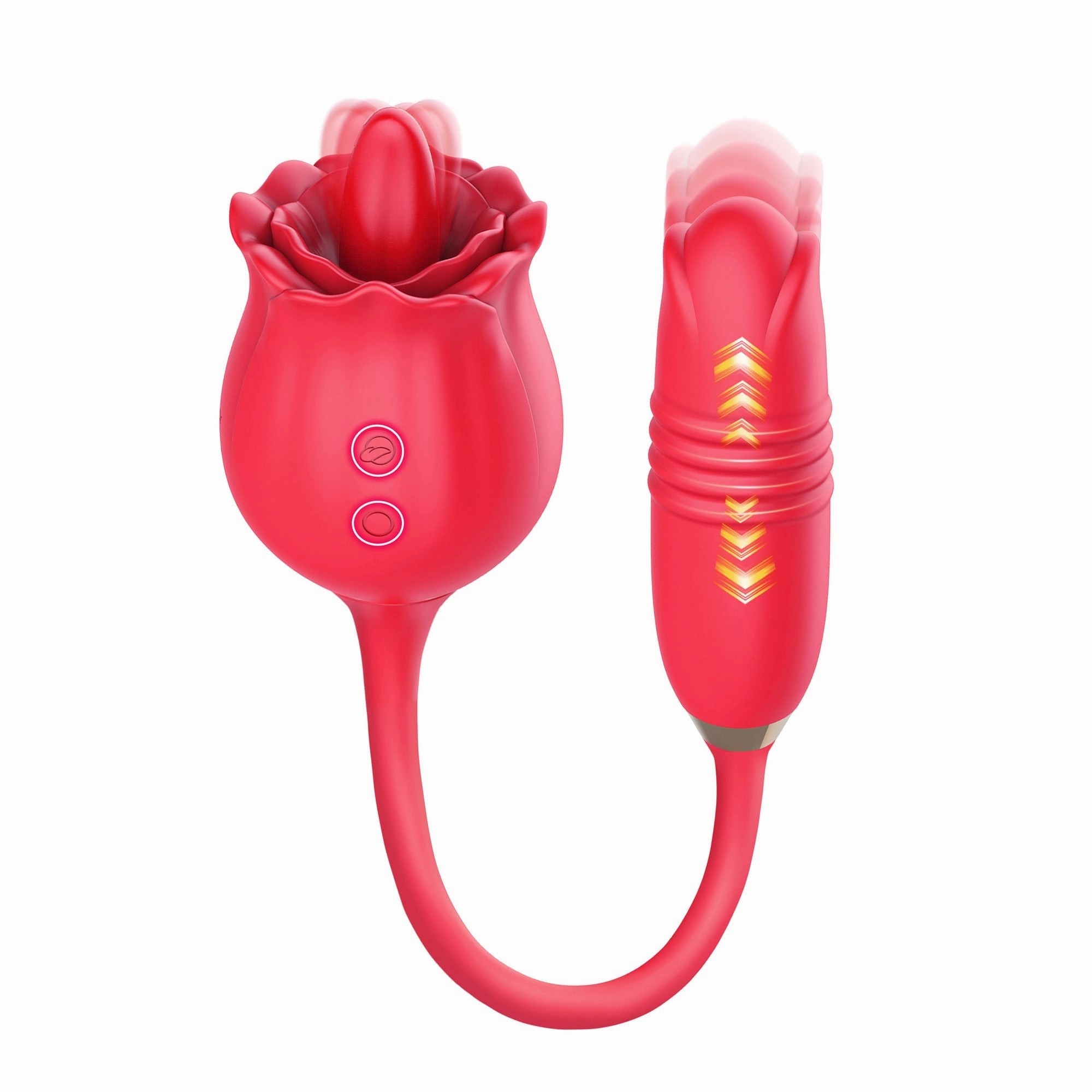 Insignia - Rose Vibrator with Licking & Thrusting