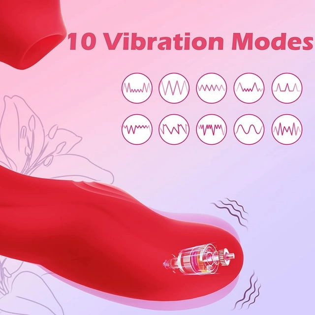 IntimaLuxe - G Spot Vibator with Licking & Vibration Design
