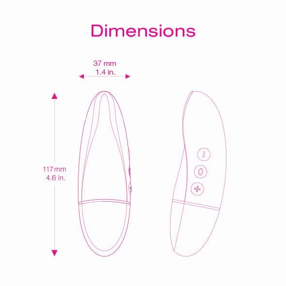 Intimina - Kiri Personal Massager Bullet Vibrator (Pink)