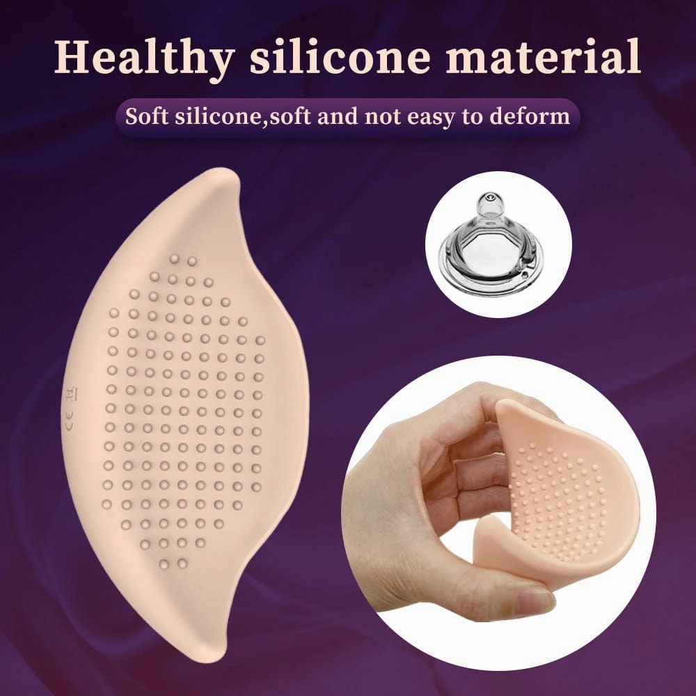 Invisible Wearable Breast Massage Vibrator With Remote Control