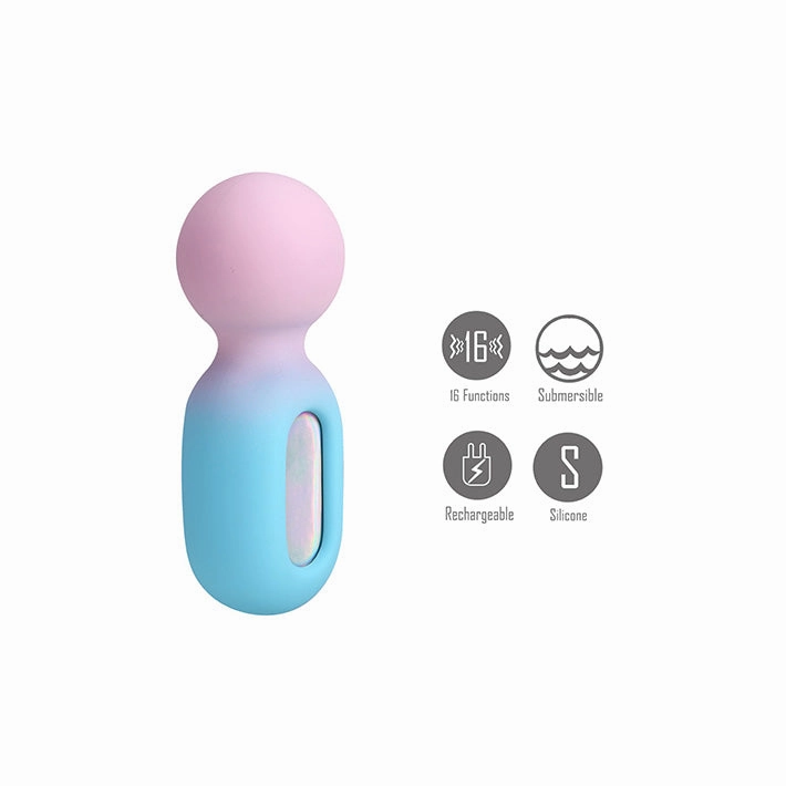Jazzy Mini Wand Vibrator
