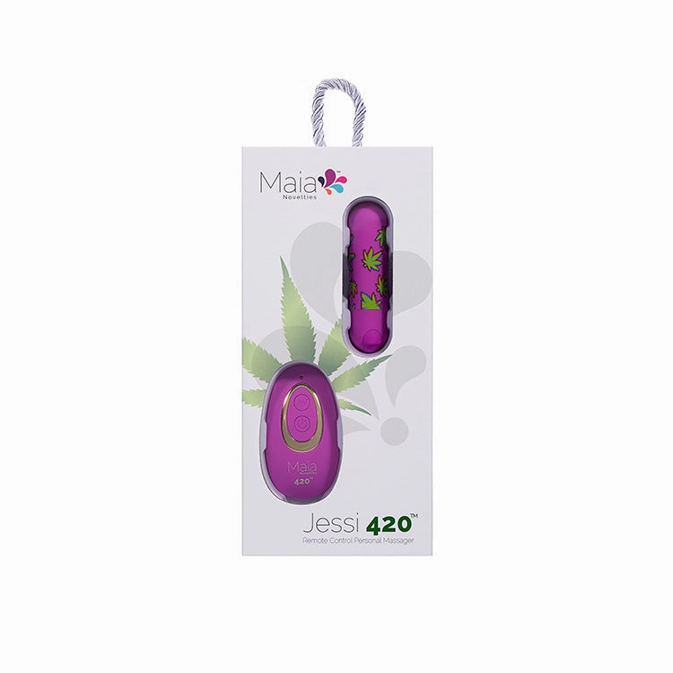 Jessi 420 Remote Controlled Bullet Vibrator
