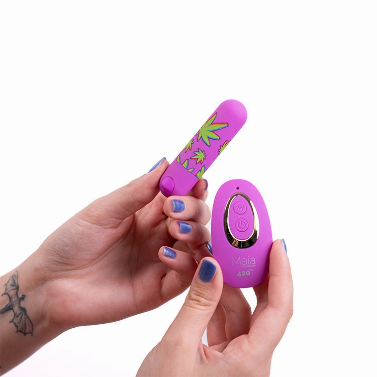 Jessi 420 Remote Controlled Bullet Vibrator