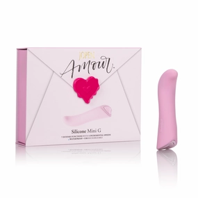 Jopen - Amour Silicone Mini G Spot Vibrator (Pink)