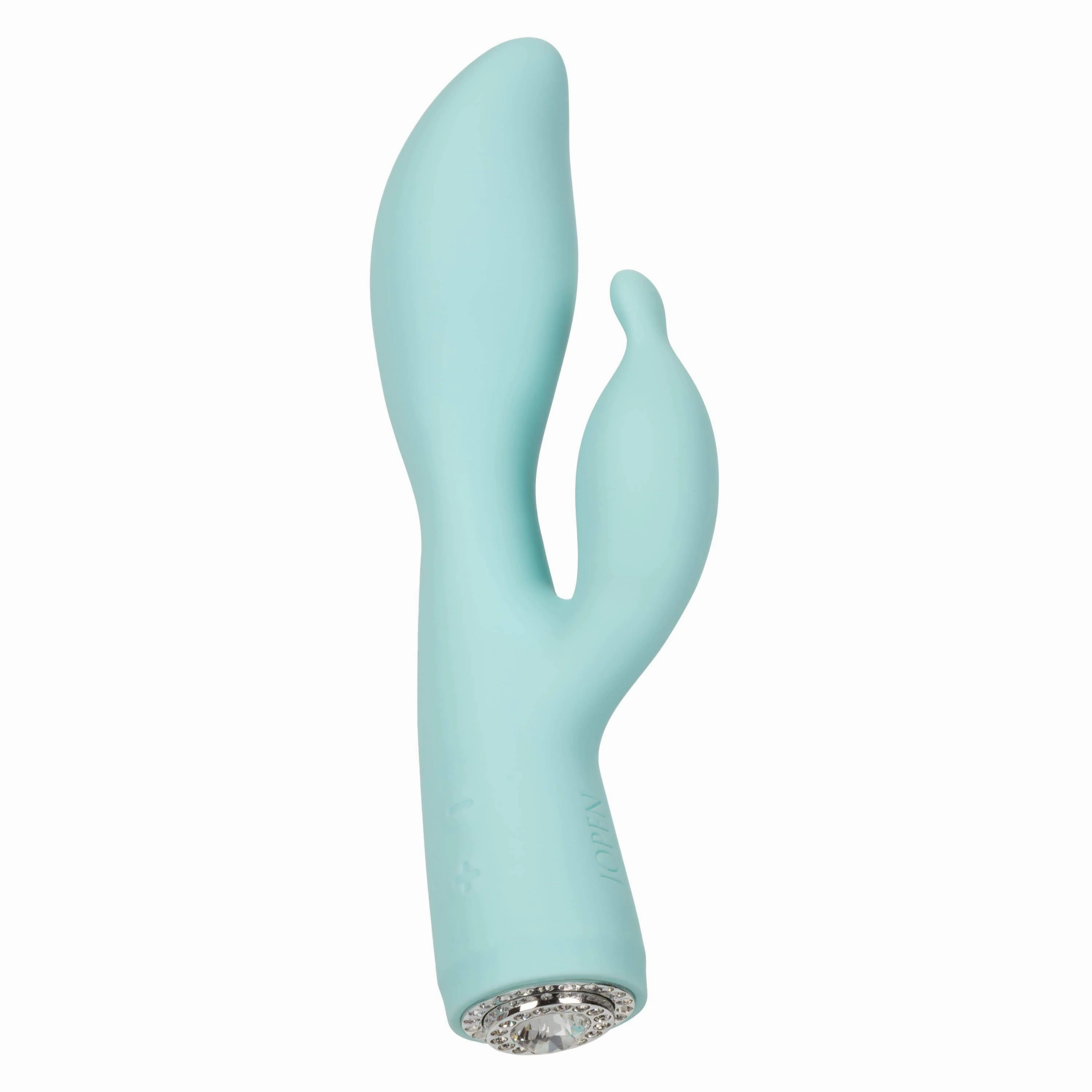Jopen - Pave Silicone Rabbit Vibrator Victoria (Blue)