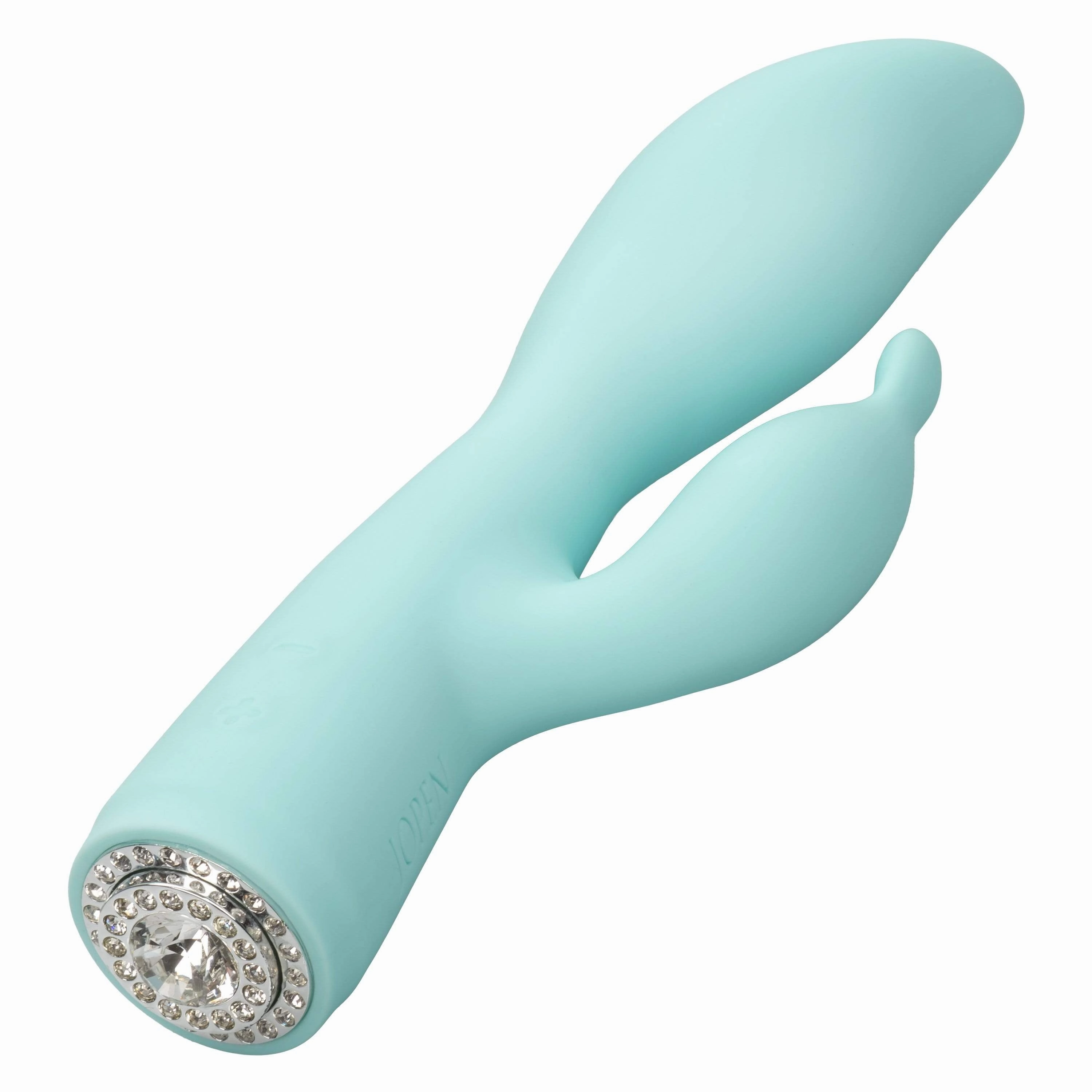 Jopen - Pave Silicone Rabbit Vibrator Victoria (Blue)