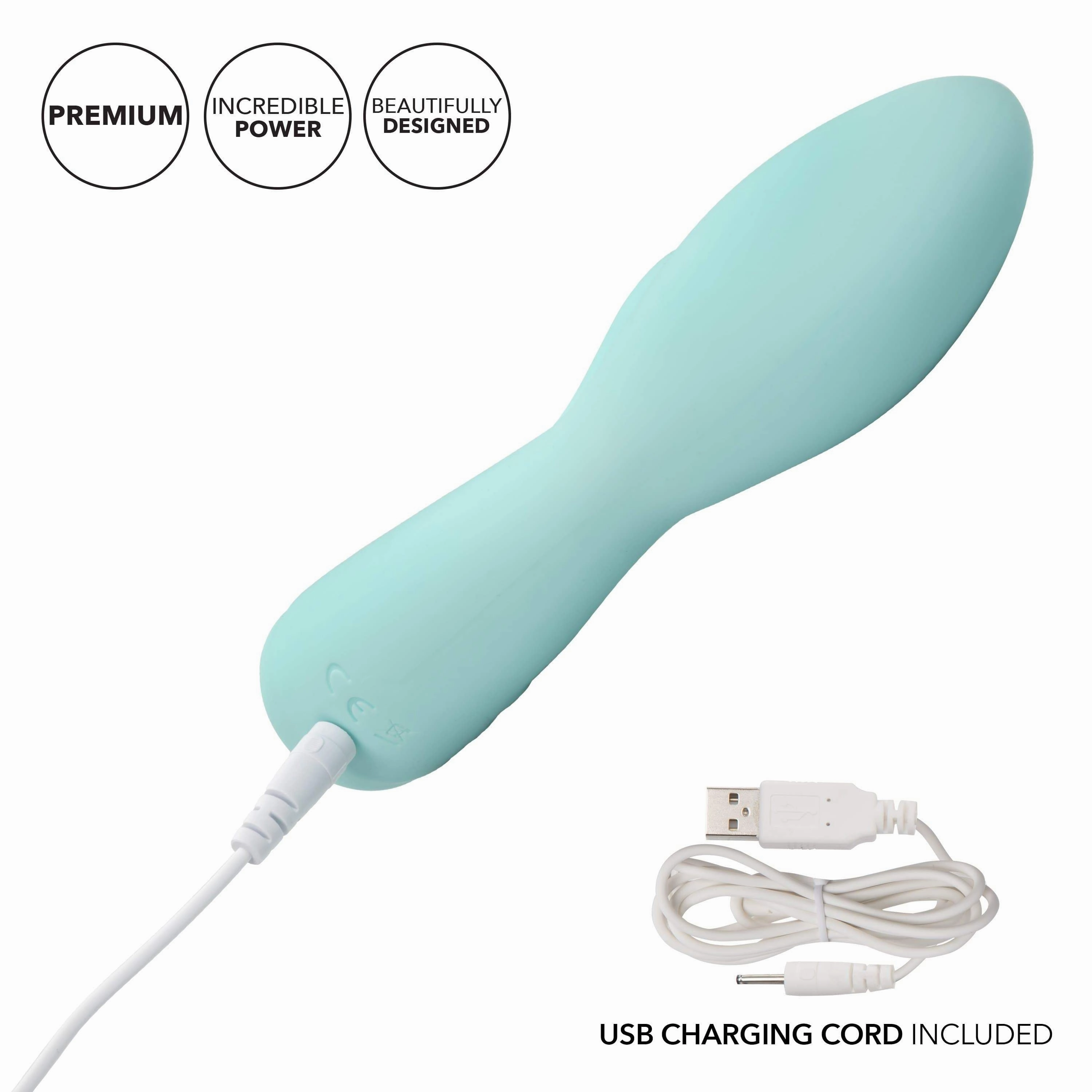 Jopen - Pave Silicone Rabbit Vibrator Victoria (Blue)