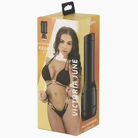 Kiiroo - FeelStars Collection Victoria June Masturbator Stroker (Black)