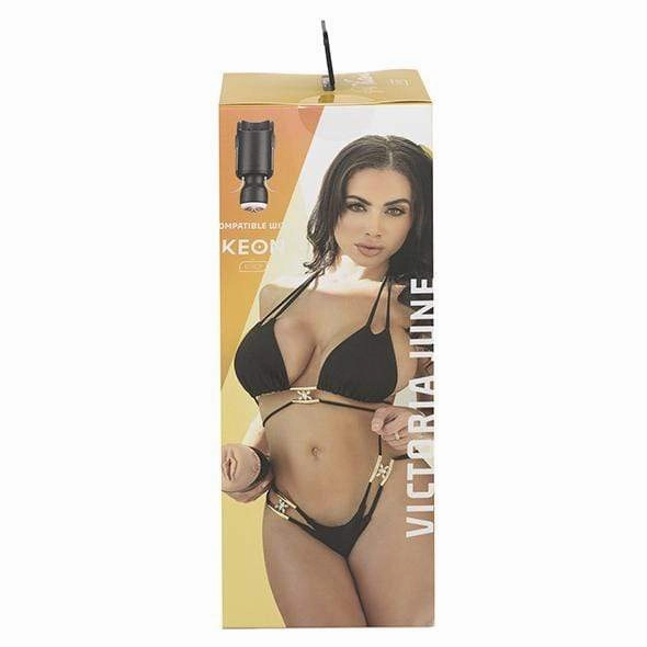 Kiiroo - FeelStars Collection Victoria June Masturbator Stroker (Black)