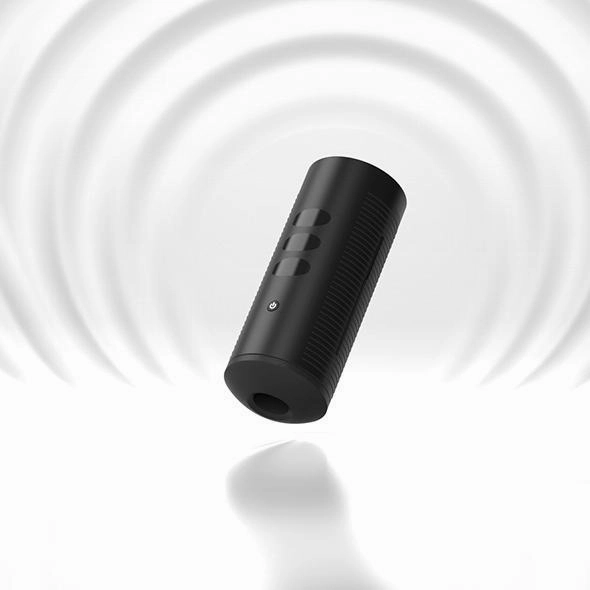 Kiiroo - Titan App-Controlled Interactive Vibrating Masturbator Stroker (Black)