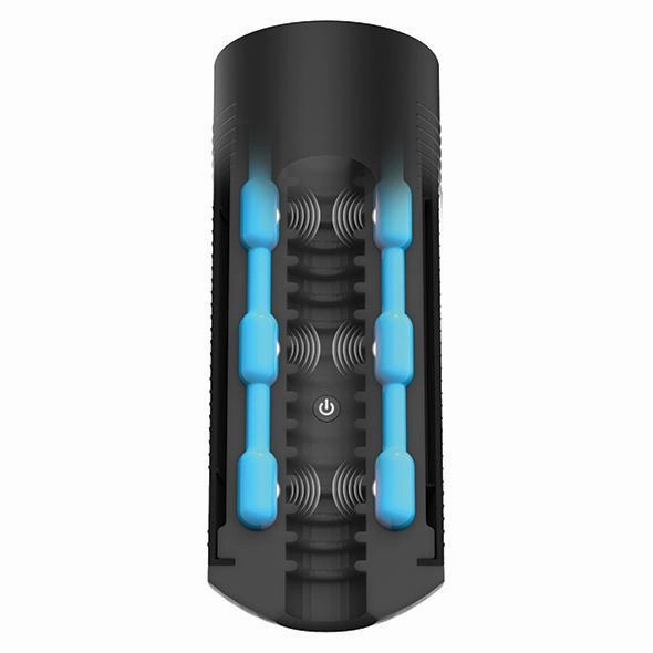 Kiiroo - Titan App-Controlled Interactive Vibrating Masturbator Stroker (Black)