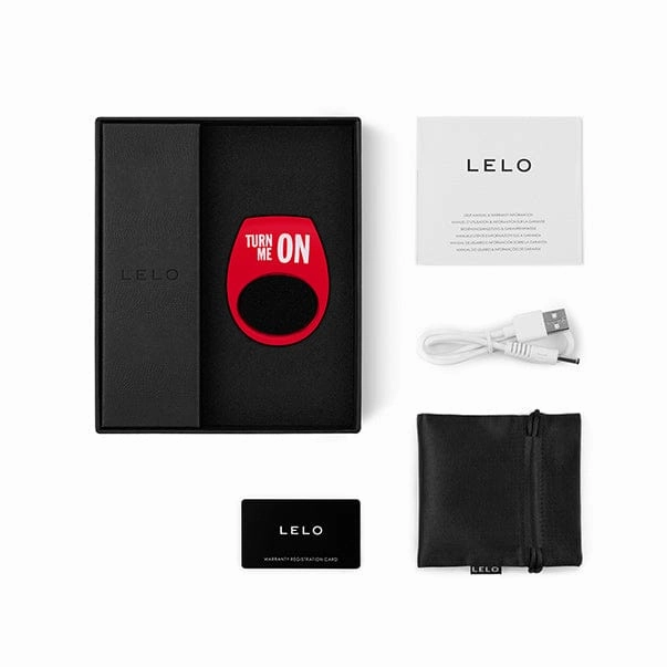 LELO - Diesel Tor 2 Silicone Vibrating Cock Ring (Red)