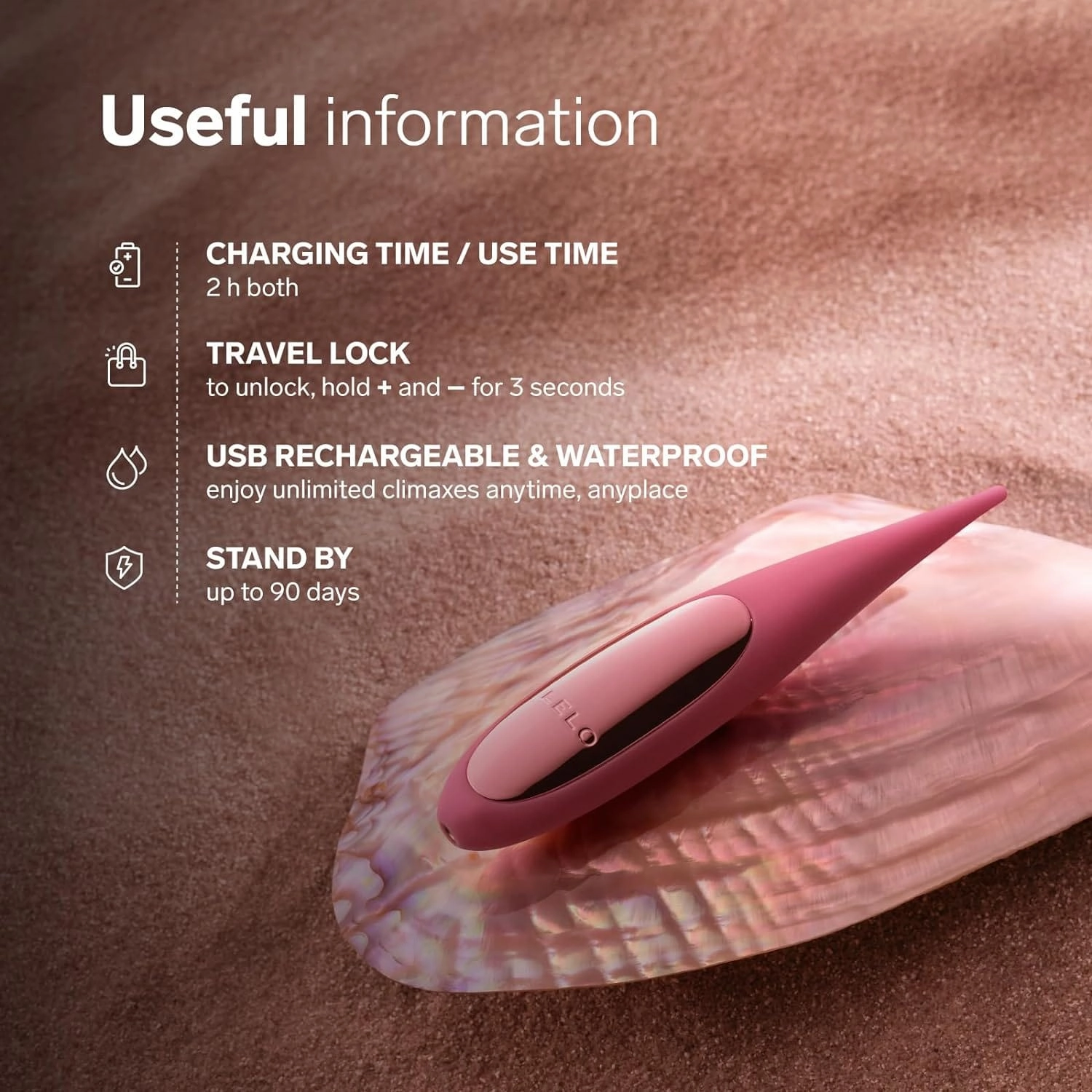 LELO - DOT Travel Pinpoint Clit Massager Vibrator