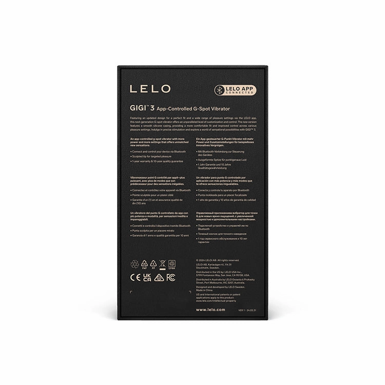 LELO Gigi 3 App Controlled G-Spot Vibrator