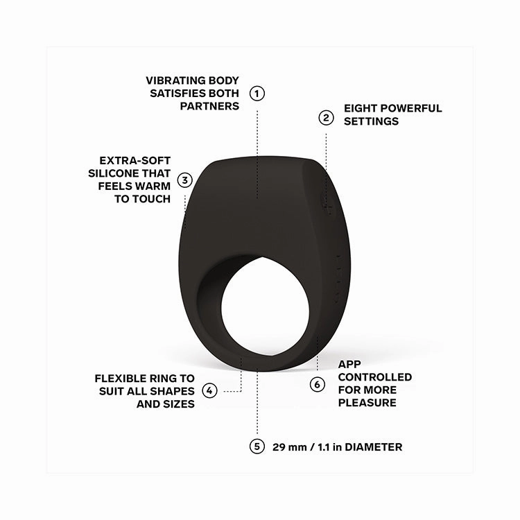 LELO Tor 3 App Controlled Vibrating Cock Ring