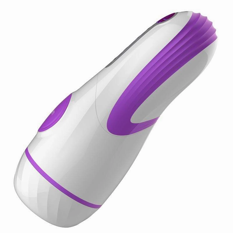 Leten - Excellent Tips Rola Misaki AMT Aircraft Automatic Cup Masturbator (White/Blue)
