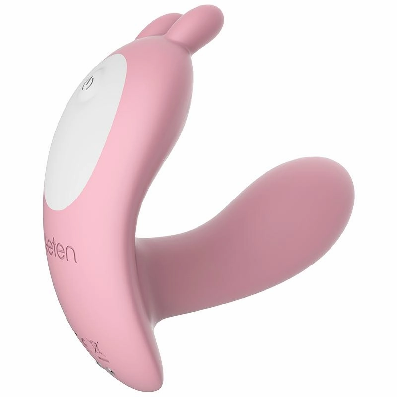 Leten - Q Cute Rabbit Remote Control Wearable Vibrator (Pink)