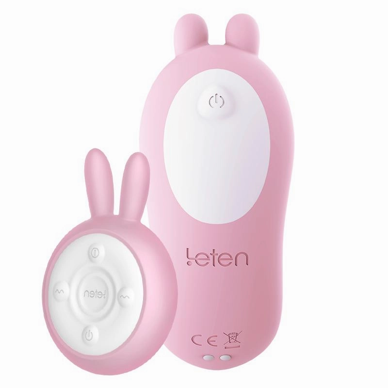 Leten - Q Cute Rabbit Remote Control Wearable Vibrator (Pink)