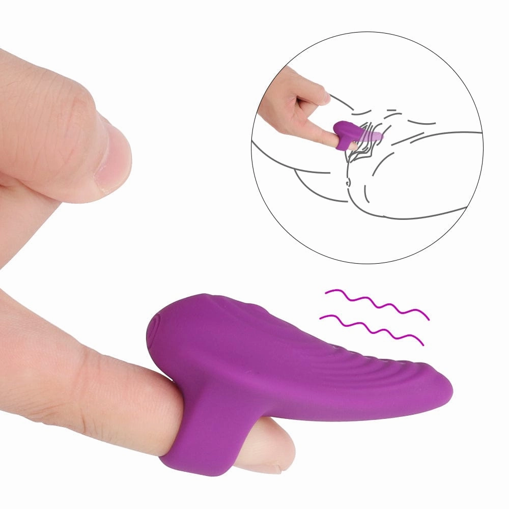Lille Rippled Finger Vibrator