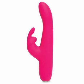 Love Honey - Happy Rabbit Curve Slimline Vibrator (Pink)