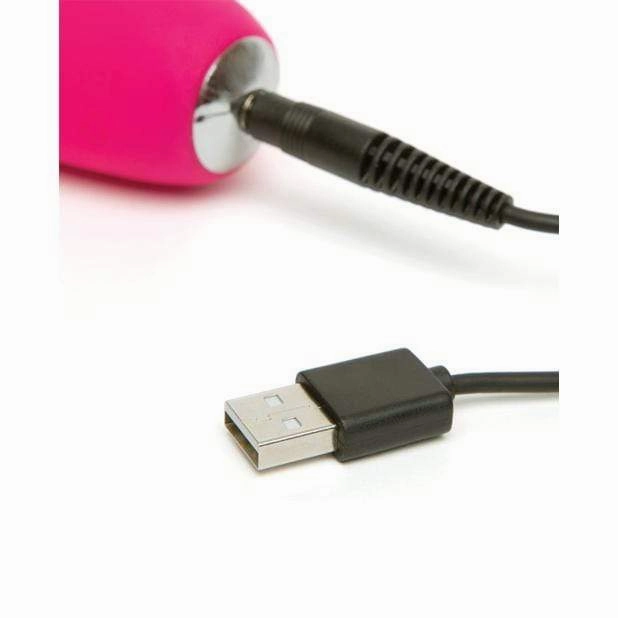 Love Honey - Happy Rabbit Curve Slimline Vibrator (Pink)
