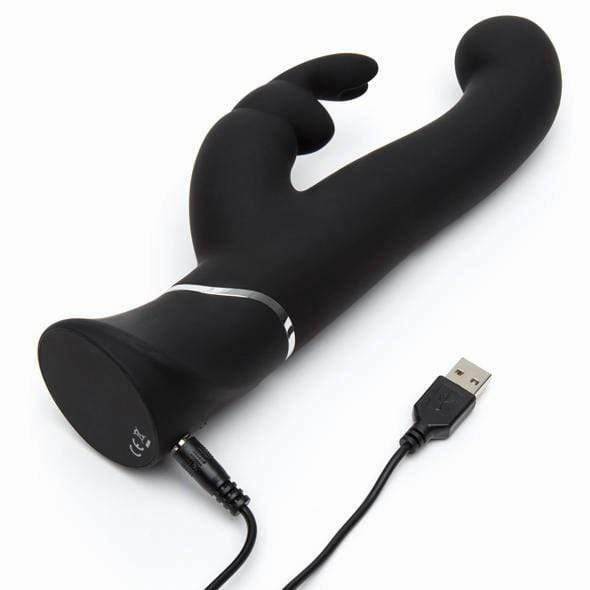 Love Honey - Happy Rabbit G Spot Stroker Rabbit Vibrator (Black)