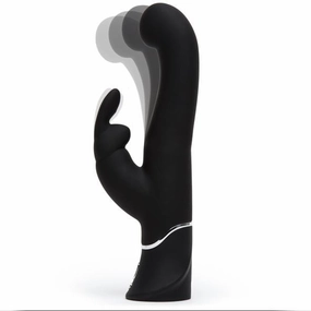 Love Honey - Happy Rabbit G Spot Stroker Rabbit Vibrator (Black)