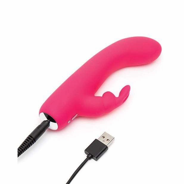 Love Honey - Happy Rabbit Mini Rabbit Rechargeable Vibrator (Pink)