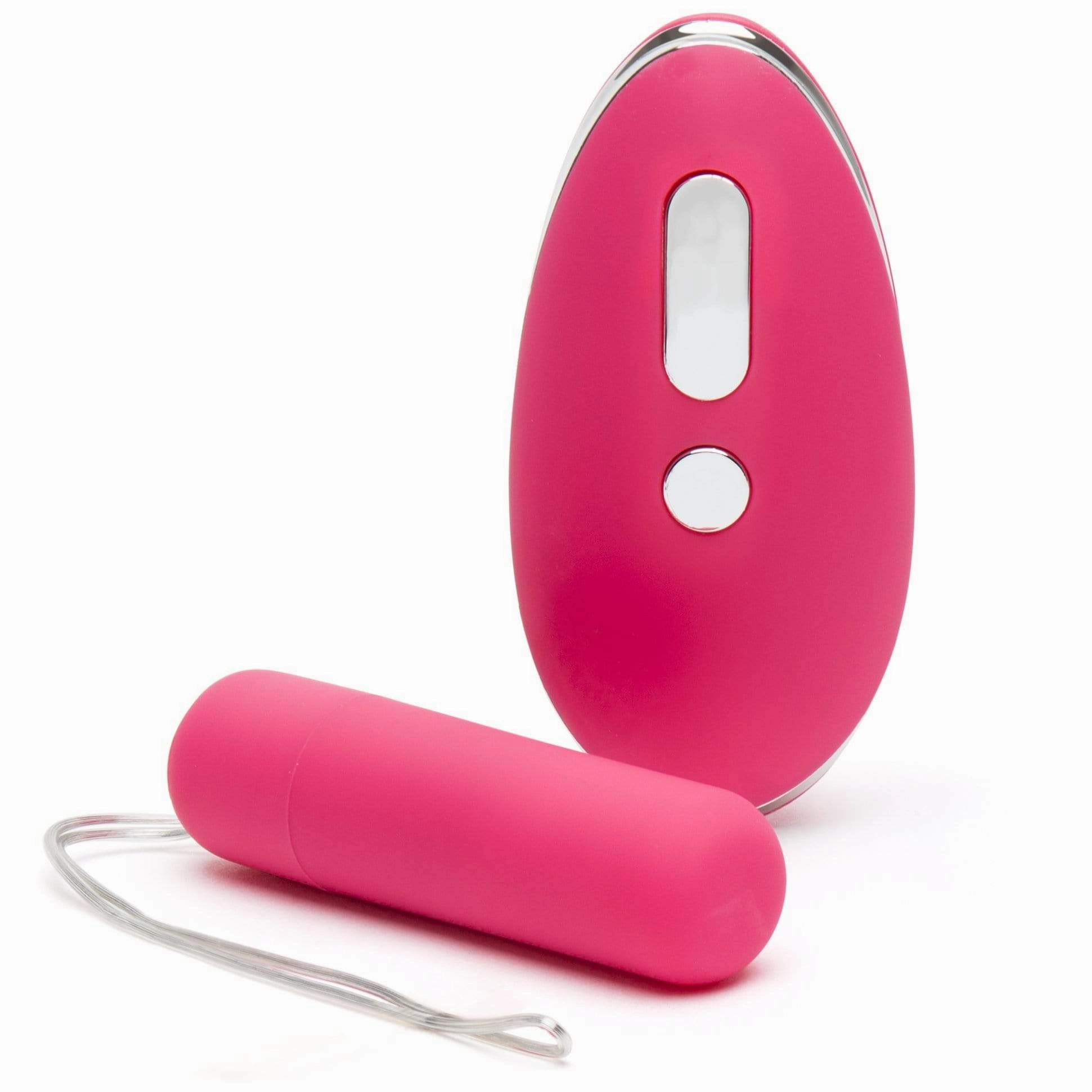 Love Honey - Happy Rabbit Remote Control Panty Vibrator Plus Size (Pink)