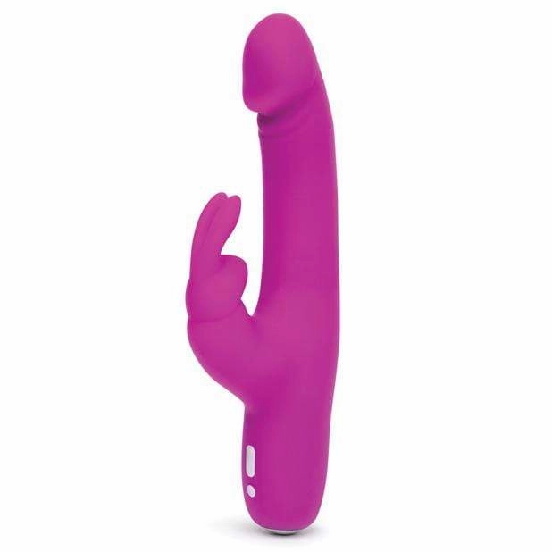 Love Honey - Happy Rabbit Slimline Realistic Rabbit Vibrator (Purple)