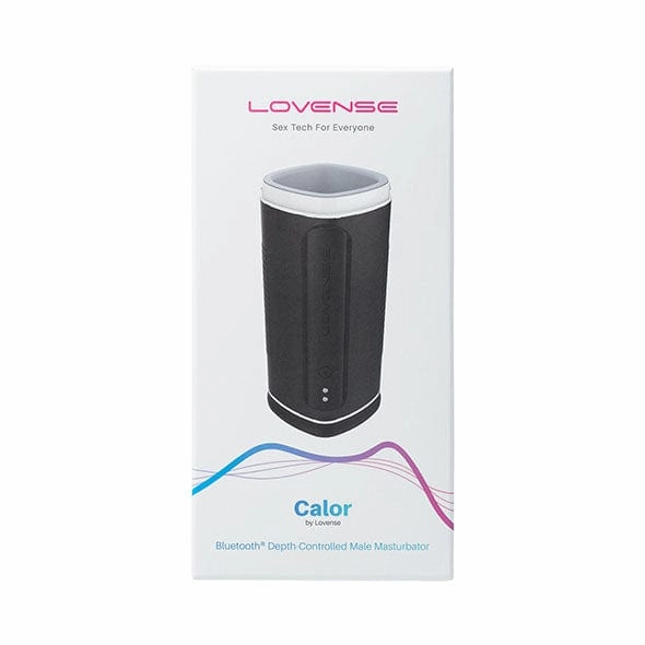 Lovense - Calor App-Controlled Warming Male Masturbator (Black)