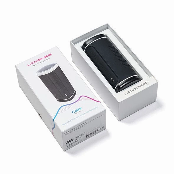 Lovense - Calor App-Controlled Warming Male Masturbator (Black)
