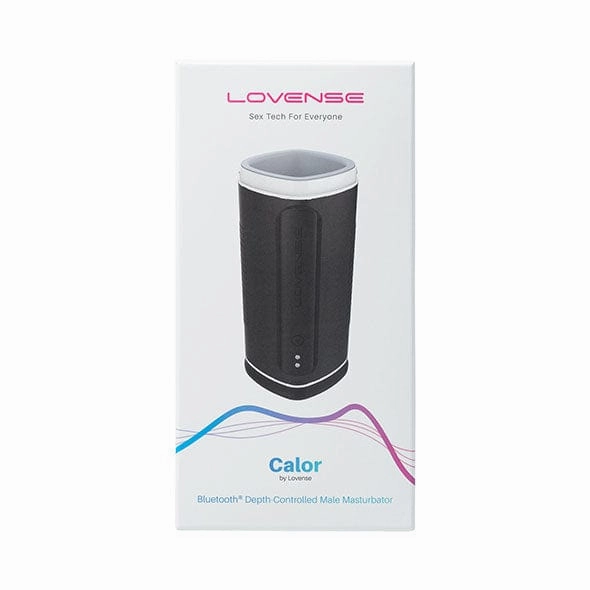 Lovense - Calor App-Controlled Warming Male Masturbator (Black)
