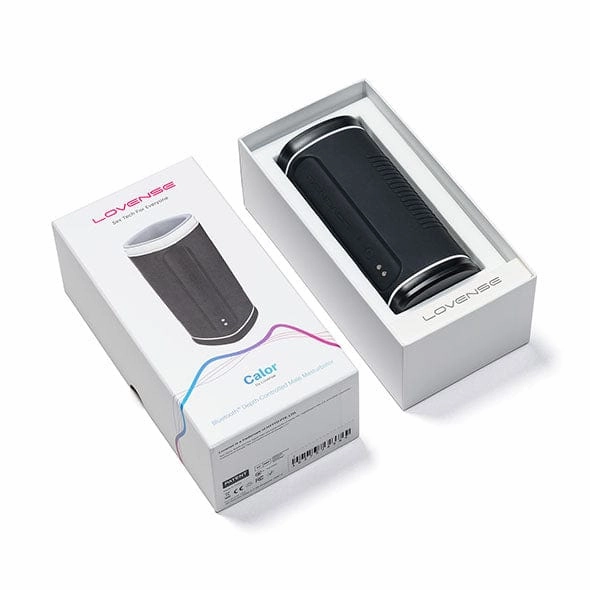 Lovense - Calor App-Controlled Warming Male Masturbator (Black)
