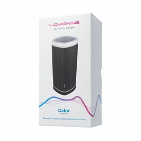 Lovense - Calor App-Controlled Warming Male Masturbator (Black)