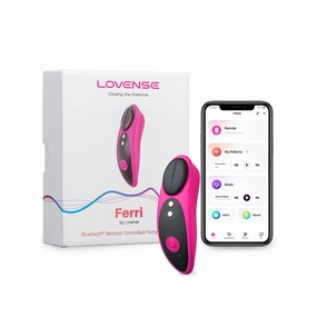 Lovense - Ferri App-Controlled Panty Vibrator (Pink)