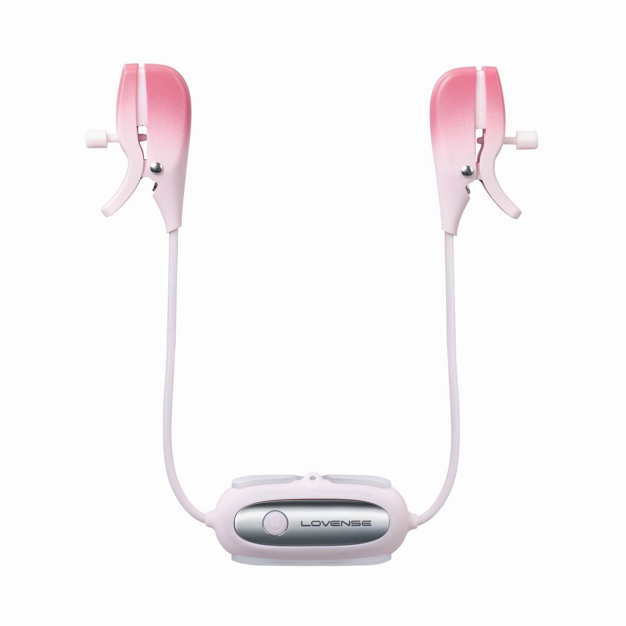 Lovense - Gemini App-Controlled Vibrating Nipple Clamps (Pink)