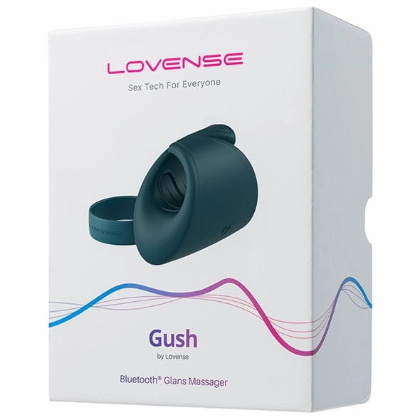 Lovense - Gush App-Controlled Glans Massager Stroker (Green)