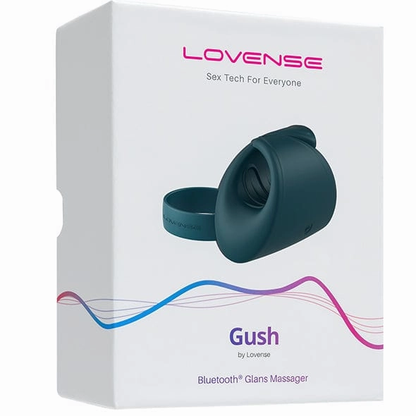Lovense - Gush App-Controlled Glans Massager Stroker (Green)