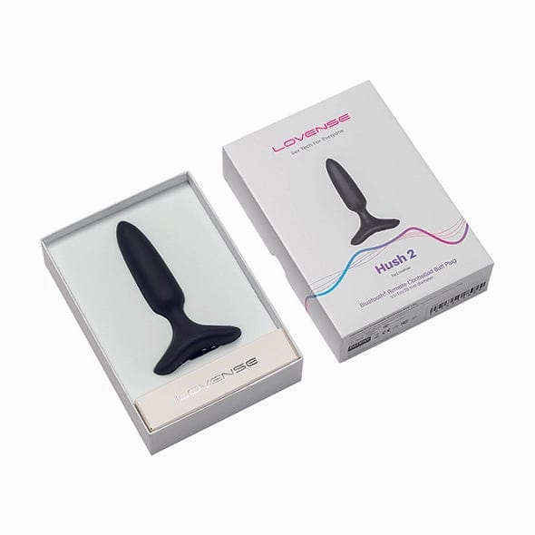 Lovense - Hush 2 App-Controlled Silicone Butt Plug