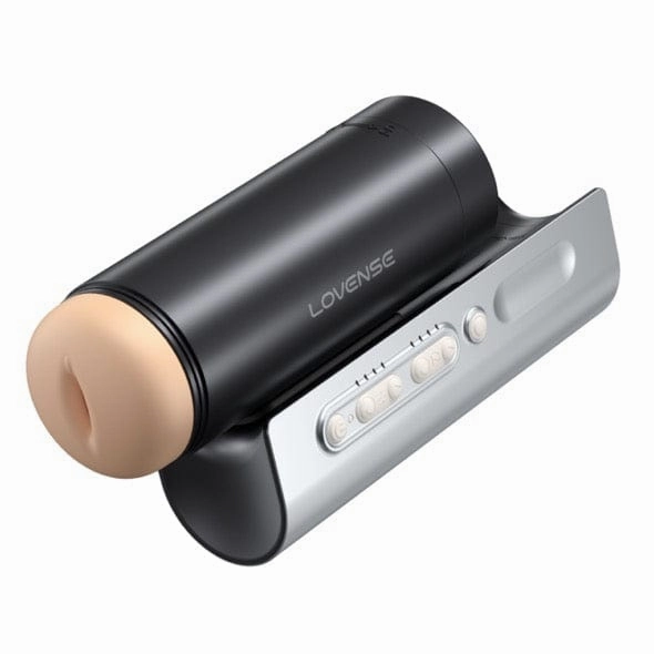 Lovense - Solace Pro AI Powered Remote Control Thrusting Male Masturbator Stroker (Black)
