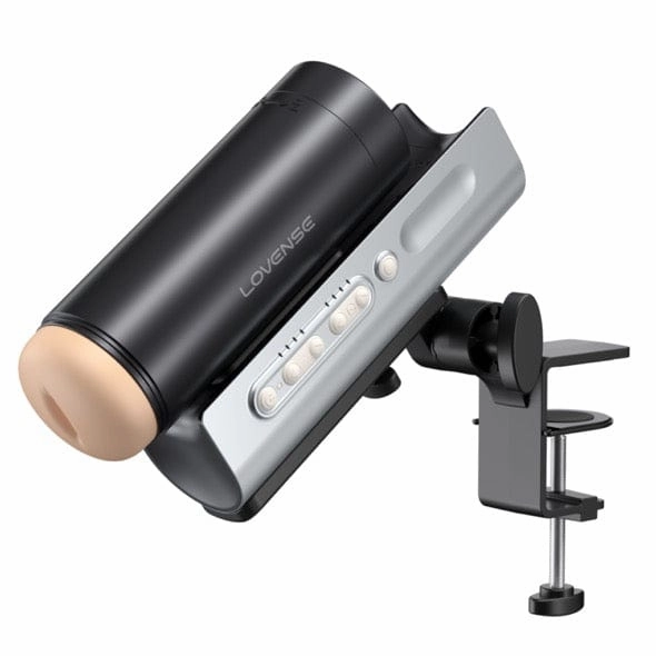 Lovense - Solace Pro AI Powered Remote Control Thrusting Male Masturbator Stroker (Black)
