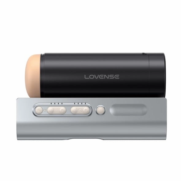Lovense - Solace Pro AI Powered Remote Control Thrusting Male Masturbator Stroker (Black)