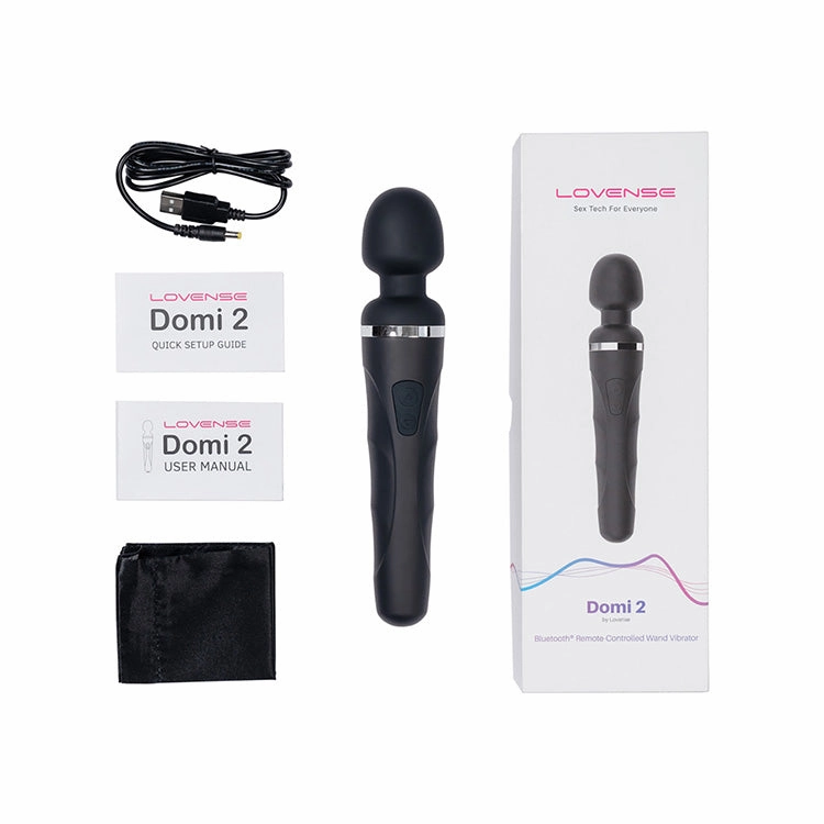 Lovense Domi 2 Bluetooth Controlled Wand Vibrator