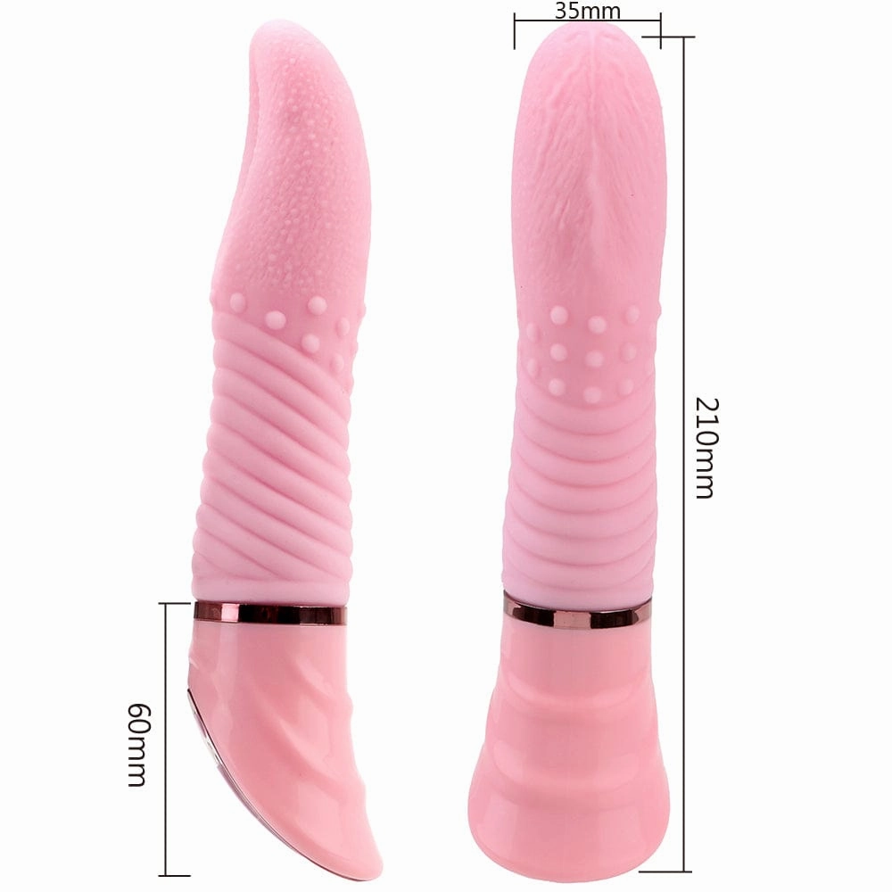 Lurevibe - 10 Speed Tongue Vibrator Female Masturbation G-spot Multifunction